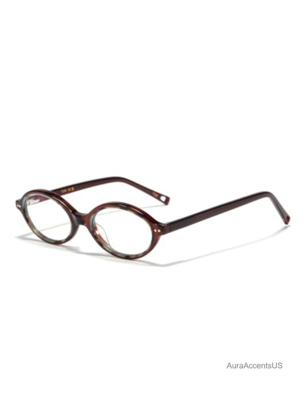 Blue Light Blocking Glasses Oval Full-Rim TR-90 Frame UV400 Computer Gaming